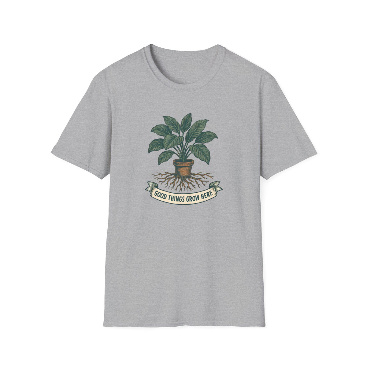 Plant with visible roots T-Shirt