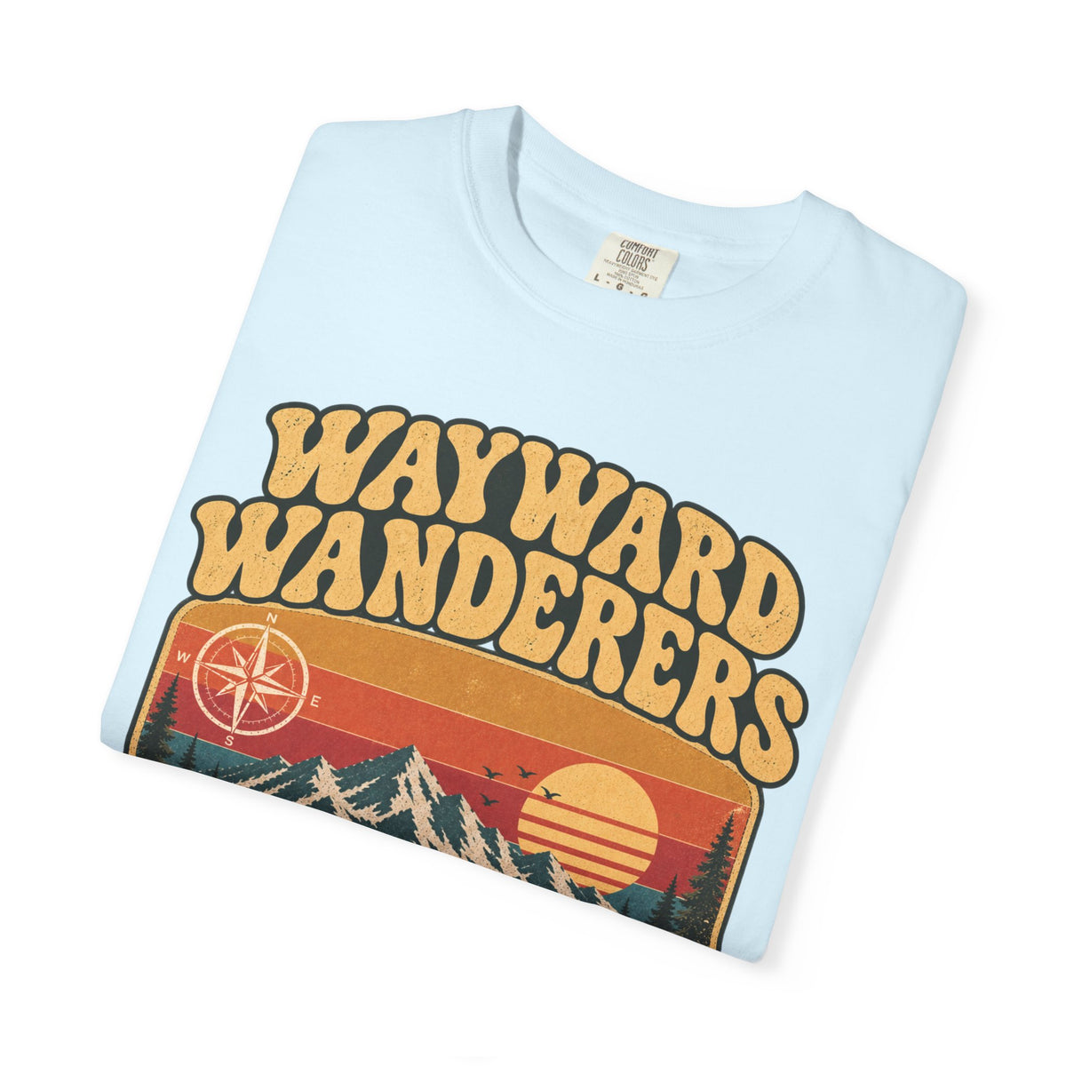 Wayward Wanderers Club T-Shirt — Vintage Outdoor Hiking Graphic Tee