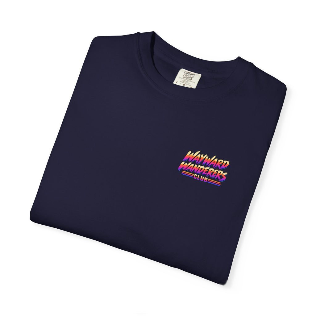 Trails After Dark 80s Hiking Graphic Tee | Comfort Colors 1717