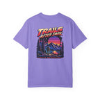 Trails After Dark 80s Hiking Graphic Tee | Comfort Colors 1717