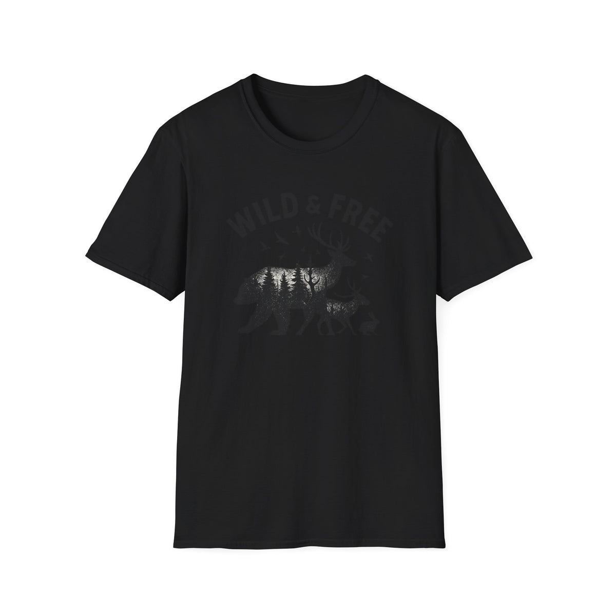 Wildlife in Forest T-Shirt
