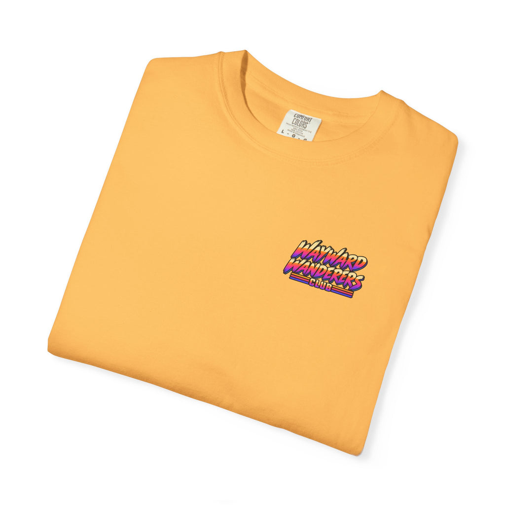 Trails After Dark 80s Hiking Graphic Tee | Comfort Colors 1717