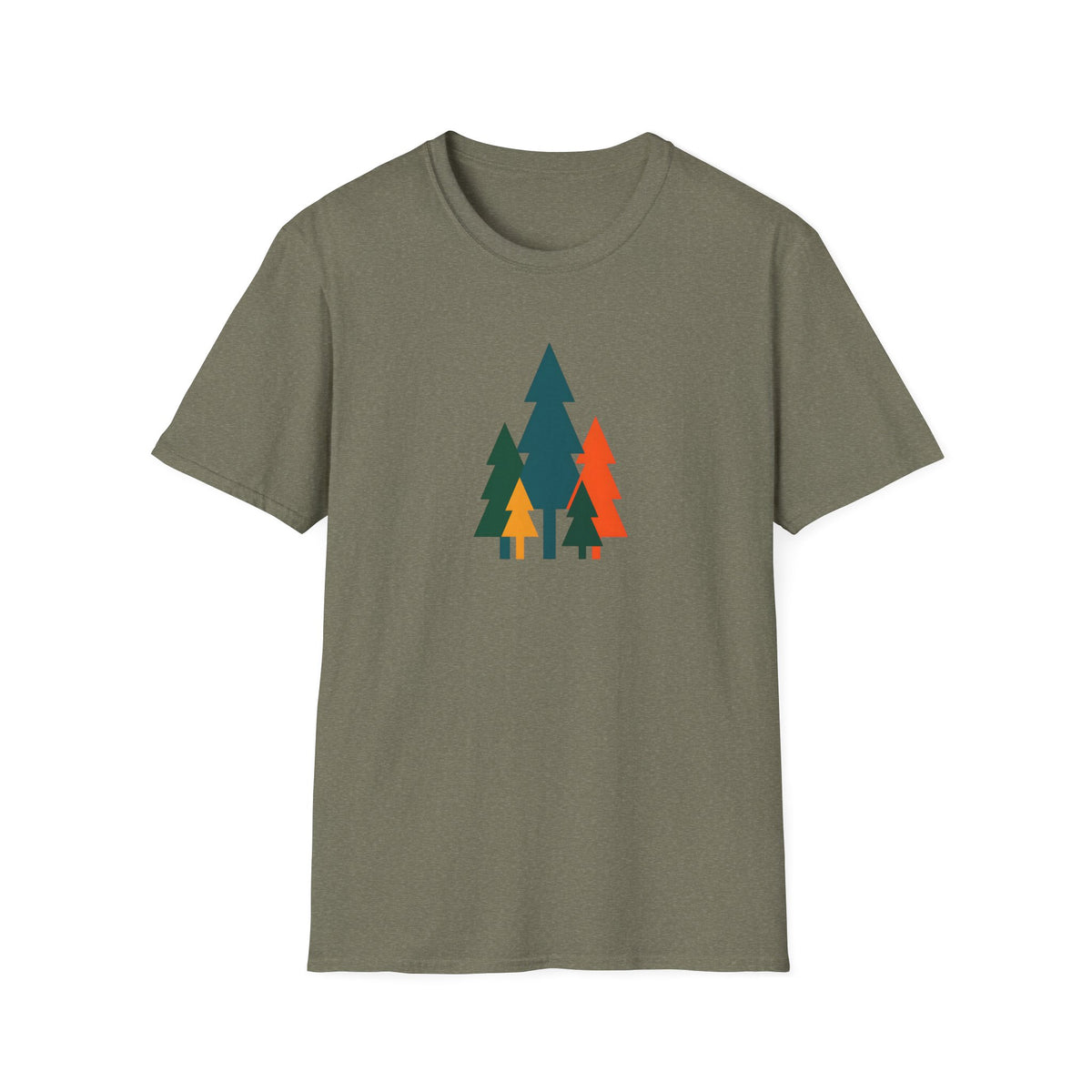 Colorful pine trees T-Shirt