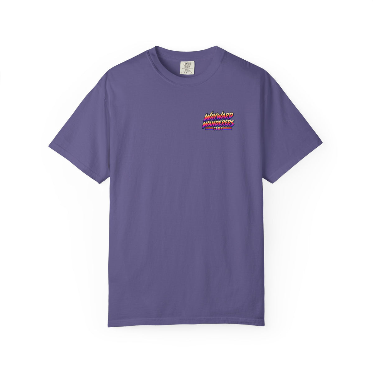 Trails After Dark 80s Hiking Graphic Tee | Comfort Colors 1717