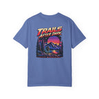 Trails After Dark 80s Hiking Graphic Tee | Comfort Colors 1717