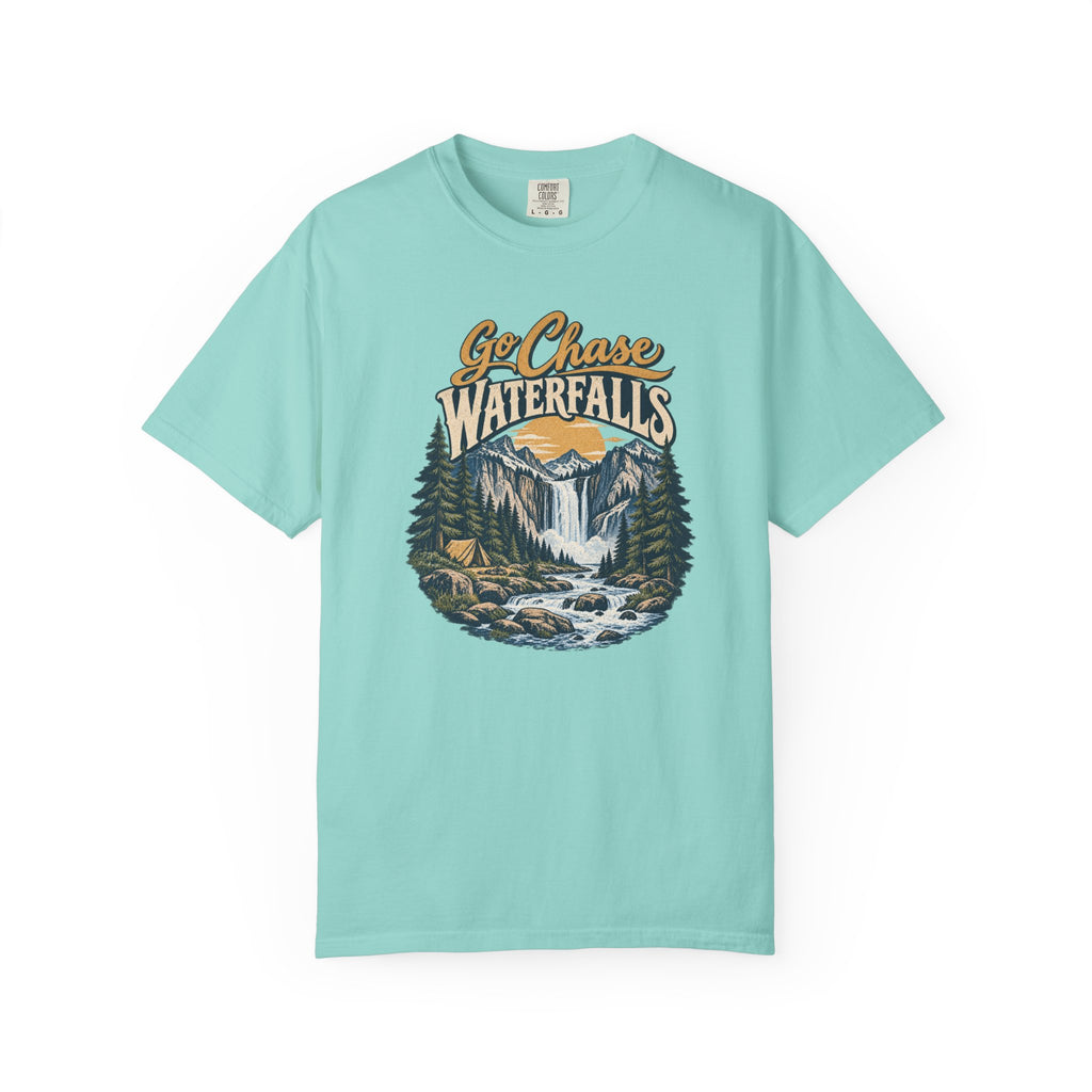 Waterfall Adventure T-Shirt — "Go Chase Waterfalls" Graphic Tee