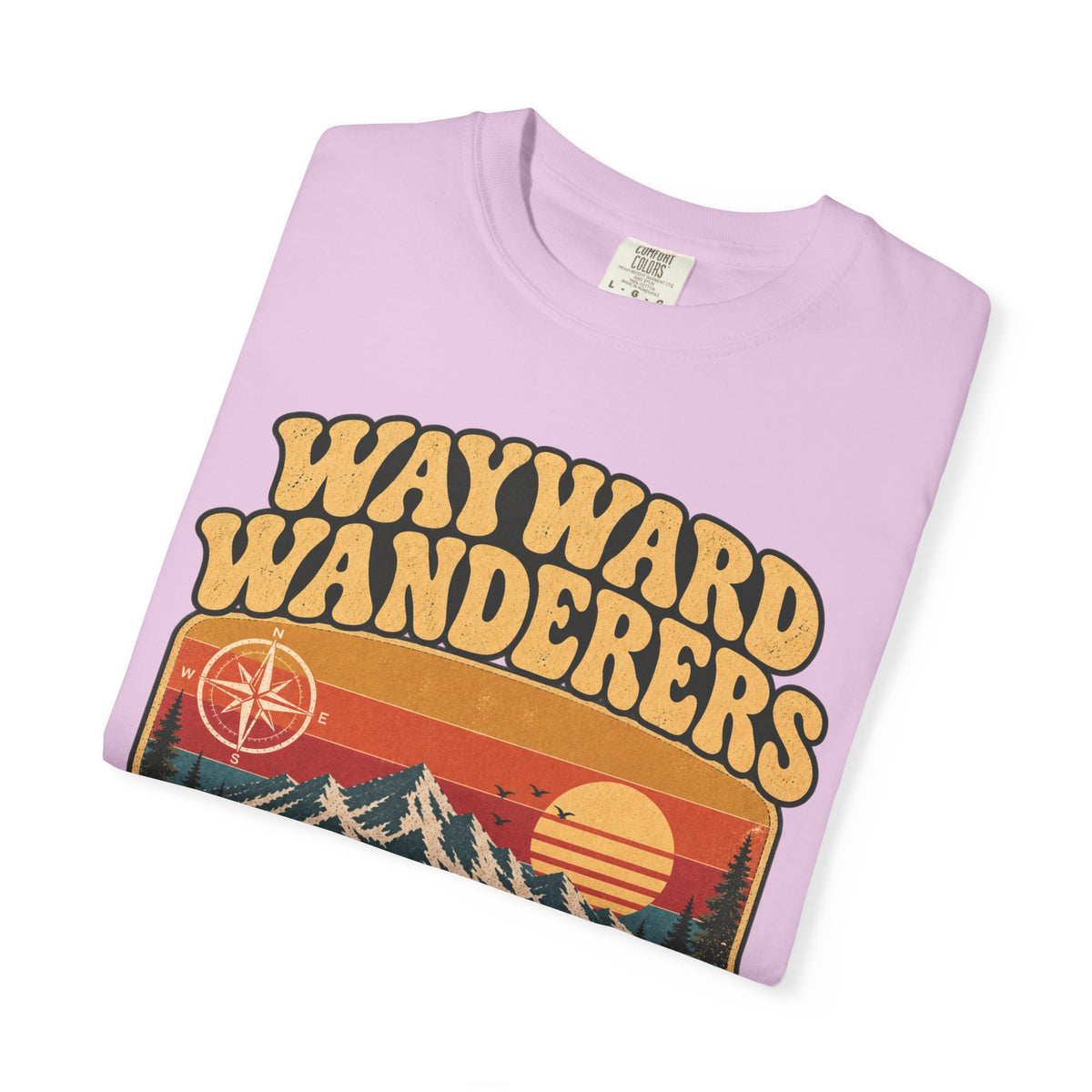 Wayward Wanderers Club T-Shirt — Vintage Outdoor Hiking Graphic Tee