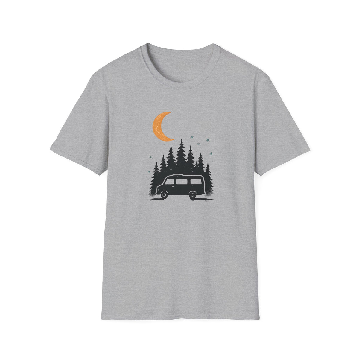 Moonlit Forest Camper T-Shirt
