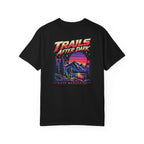 Trails After Dark 80s Hiking Graphic Tee | Comfort Colors 1717