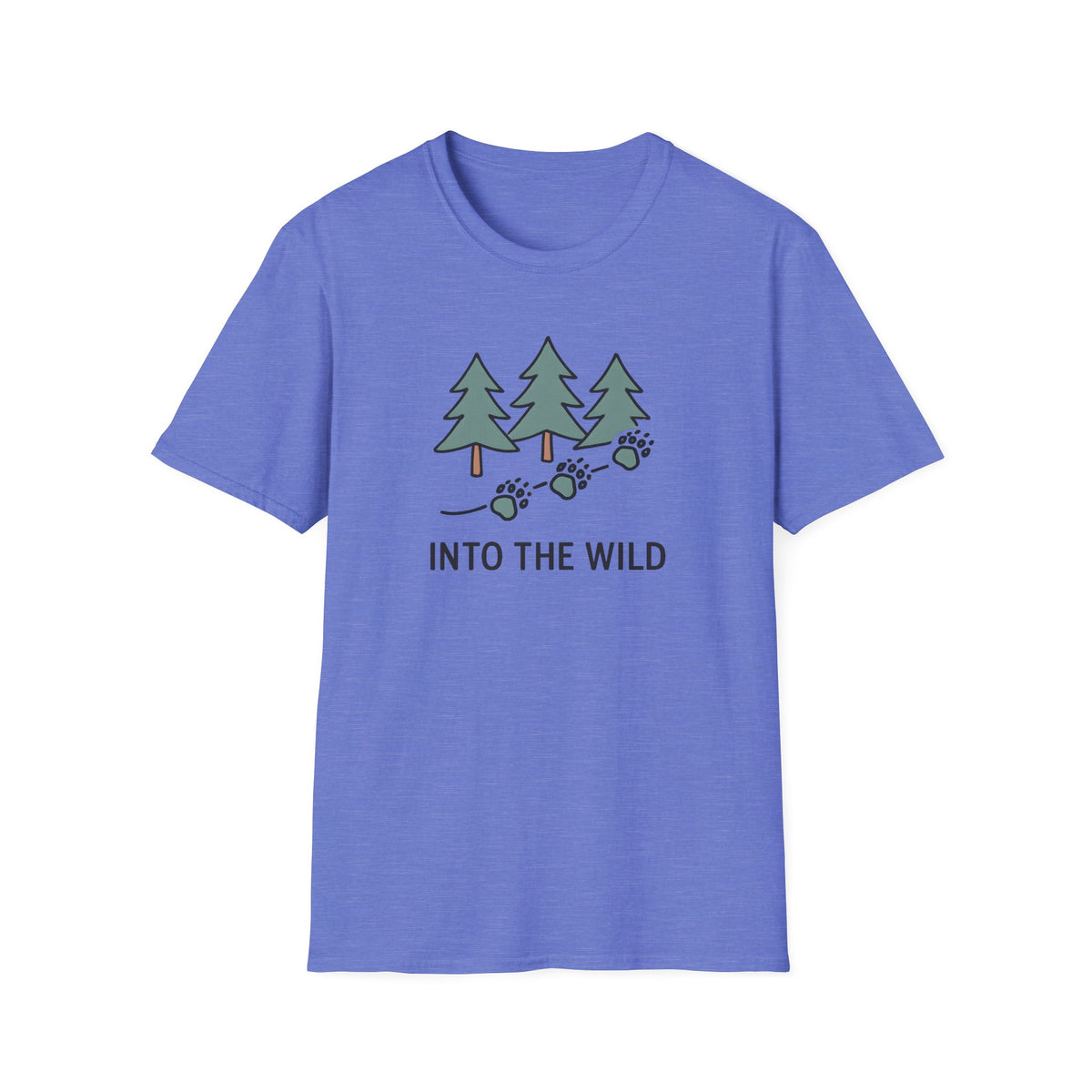 Pine Forest Footprints T-Shirt