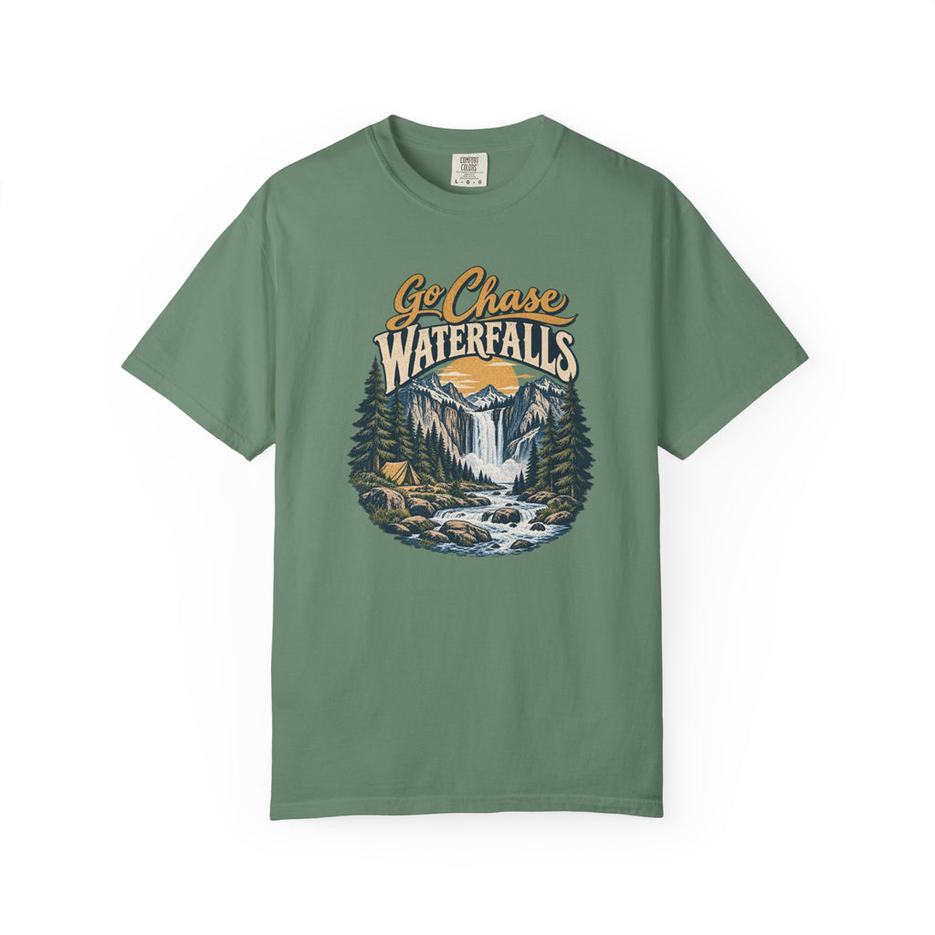 Waterfall Adventure T-Shirt — "Go Chase Waterfalls" Graphic Tee