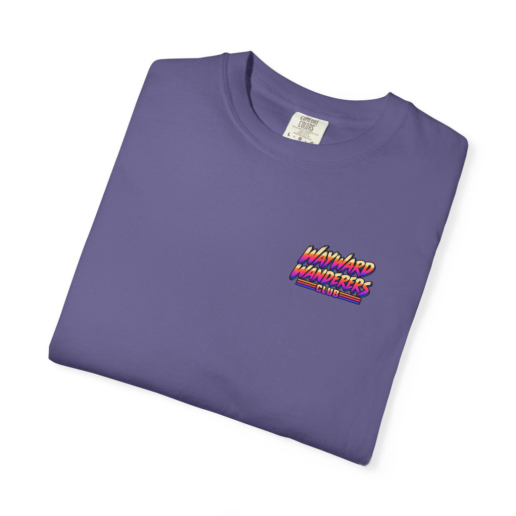 Trails After Dark 80s Hiking Graphic Tee | Comfort Colors 1717