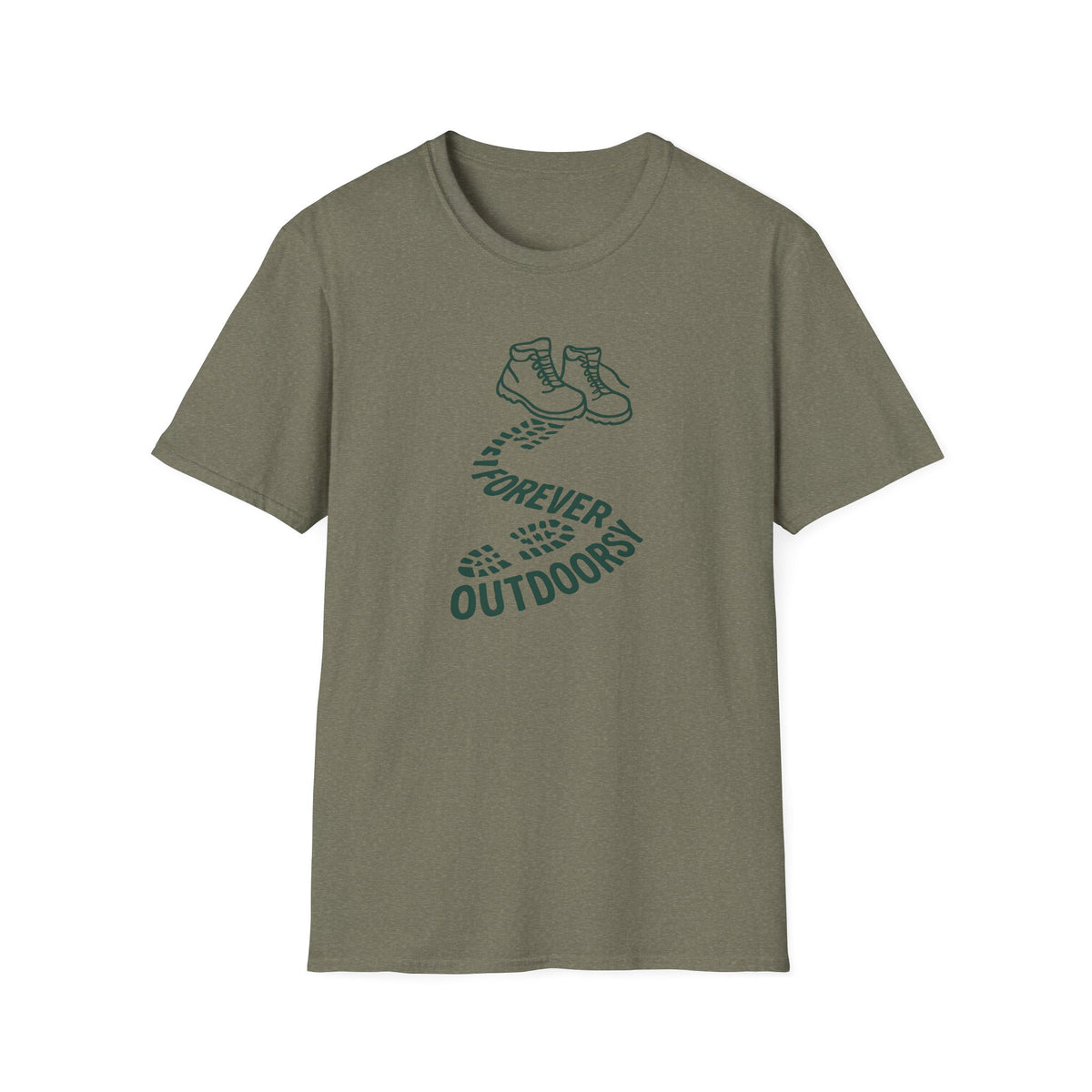 Boots with Footprints T-Shirt