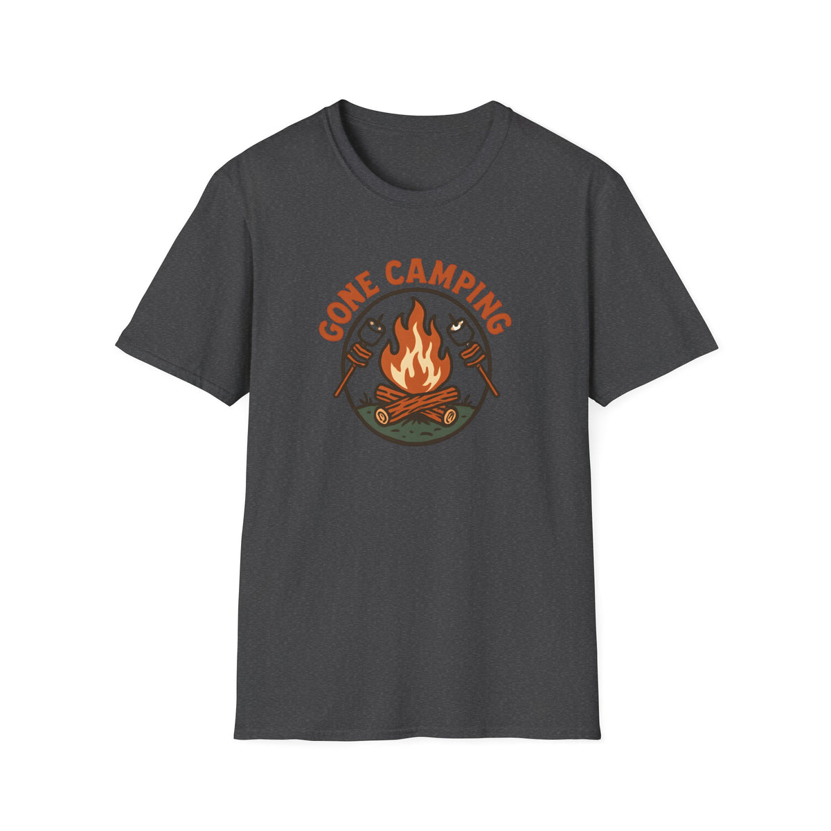 Gone Camping Campfire T-Shirt