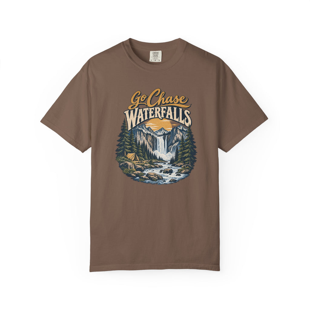 Waterfall Adventure T-Shirt — "Go Chase Waterfalls" Graphic Tee