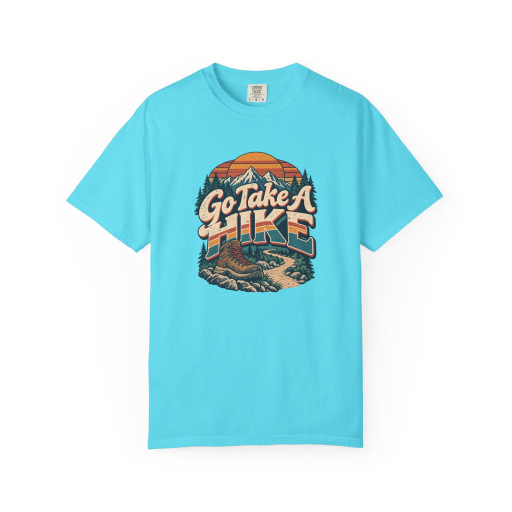Go Take A Hike – Vintage 80s Hiking Graphic Tee | Comfort Colors® Outdoor Adventure Shirt