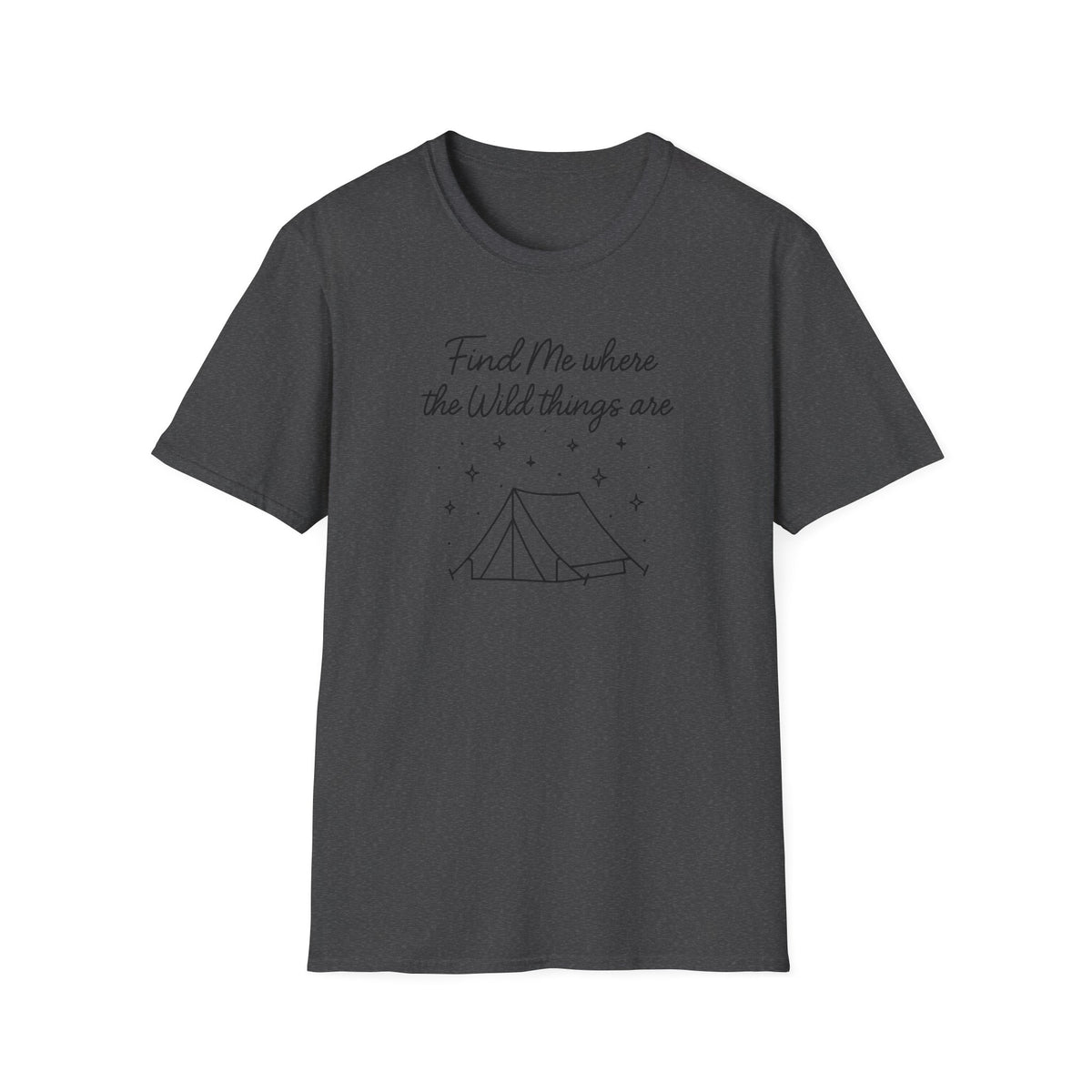 Cursive Chalkboard Writing T-Shirt