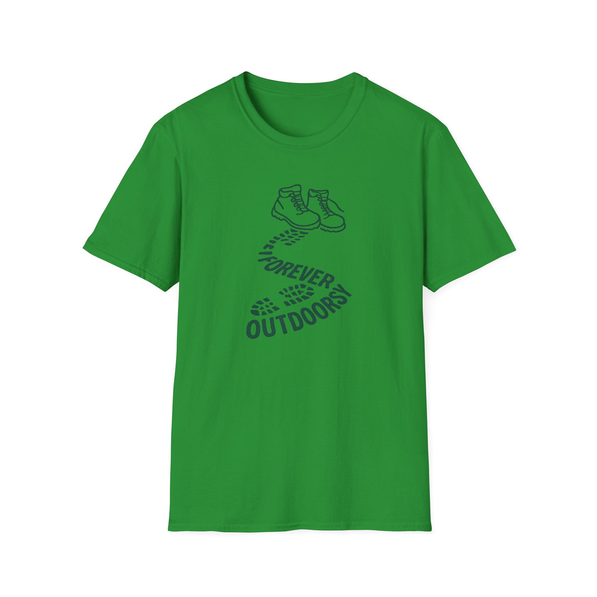 Boots with Footprints T-Shirt