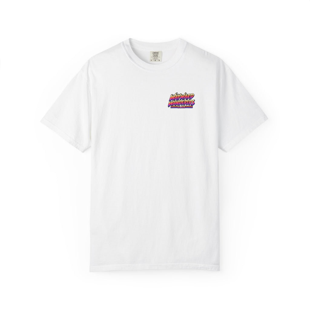 Trails After Dark 80s Hiking Graphic Tee | Comfort Colors 1717