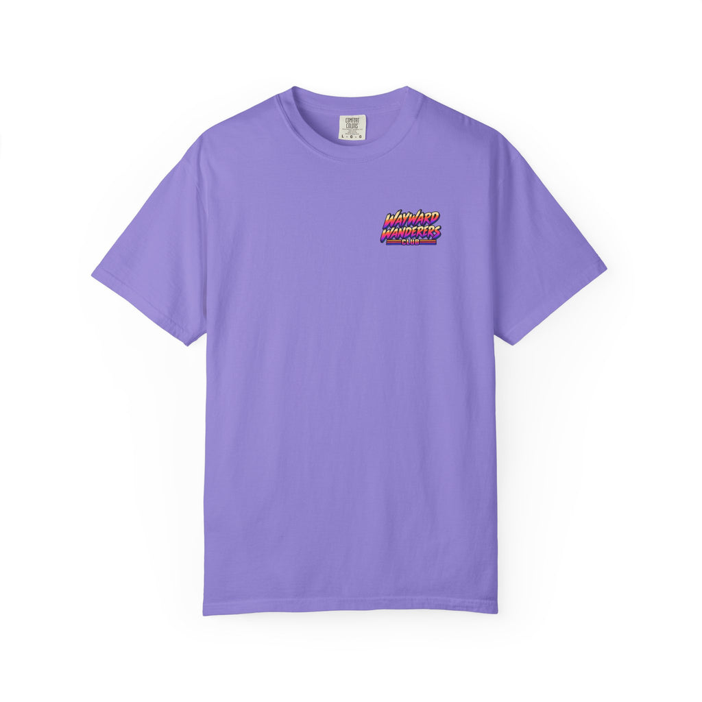 Trails After Dark 80s Hiking Graphic Tee | Comfort Colors 1717