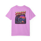 Trails After Dark 80s Hiking Graphic Tee | Comfort Colors 1717