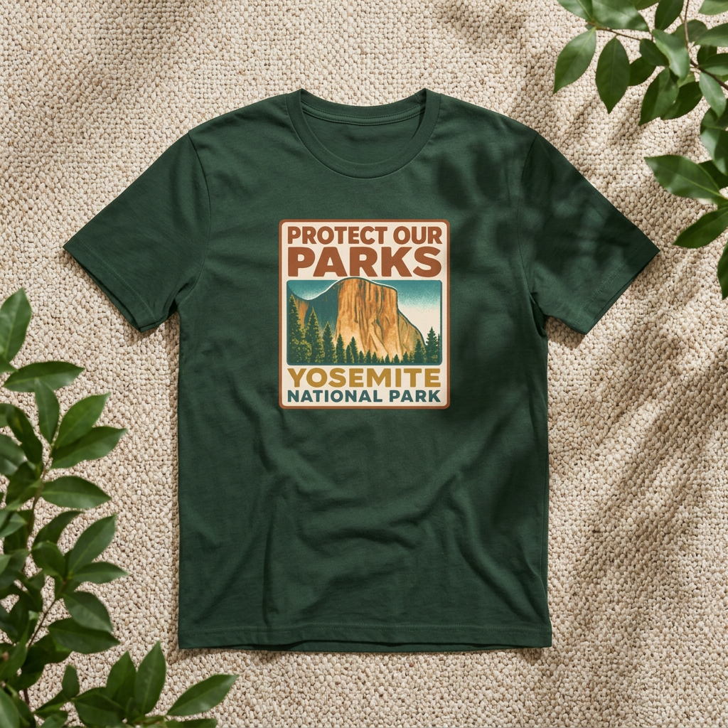 Protect Our Parks Yosemite Vintage National Park T-Shirt