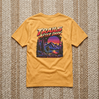 Trails After Dark 80s Hiking Graphic Tee | Comfort Colors 1717
