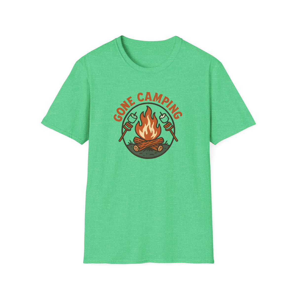 Gone Camping Campfire T-Shirt
