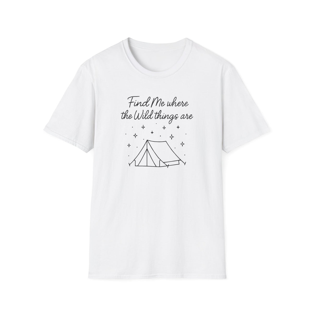 Cursive Chalkboard Writing T-Shirt