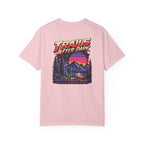 Trails After Dark 80s Hiking Graphic Tee | Comfort Colors 1717
