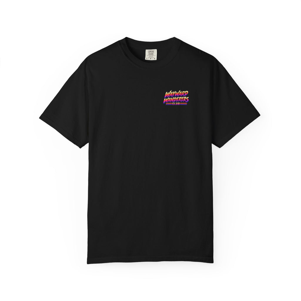 Trails After Dark 80s Hiking Graphic Tee | Comfort Colors 1717
