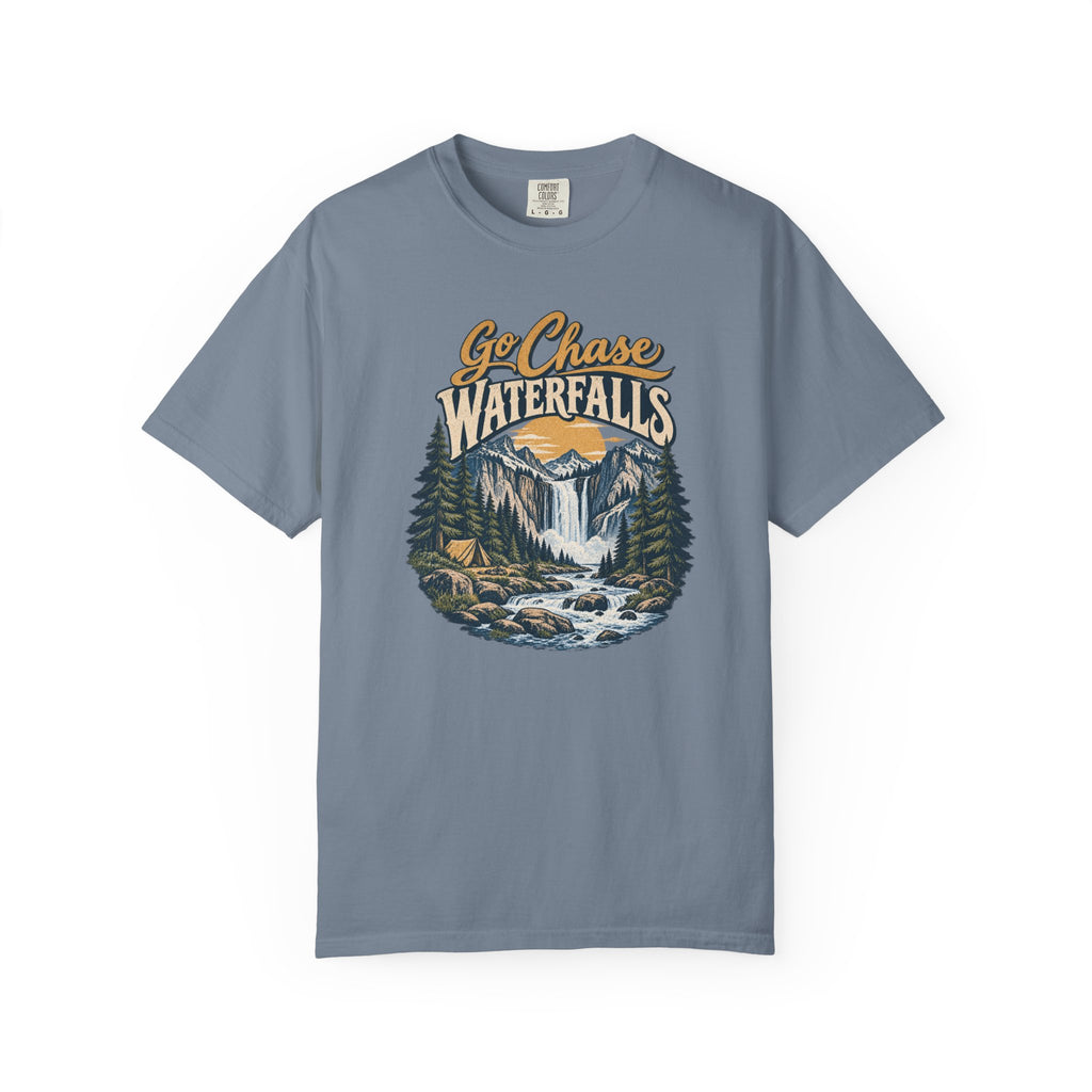 Waterfall Adventure T-Shirt — "Go Chase Waterfalls" Graphic Tee