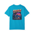 Trails After Dark 80s Hiking Graphic Tee | Comfort Colors 1717
