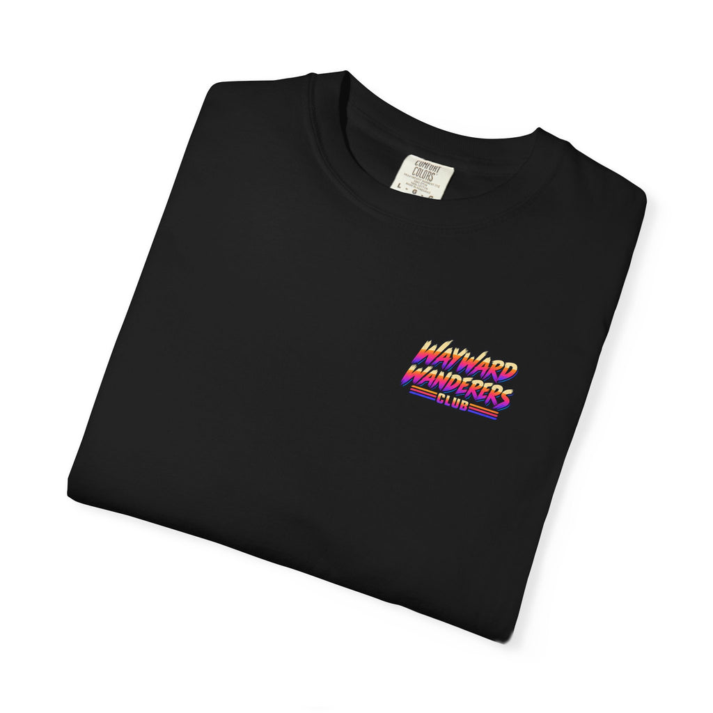 Trails After Dark 80s Hiking Graphic Tee | Comfort Colors 1717