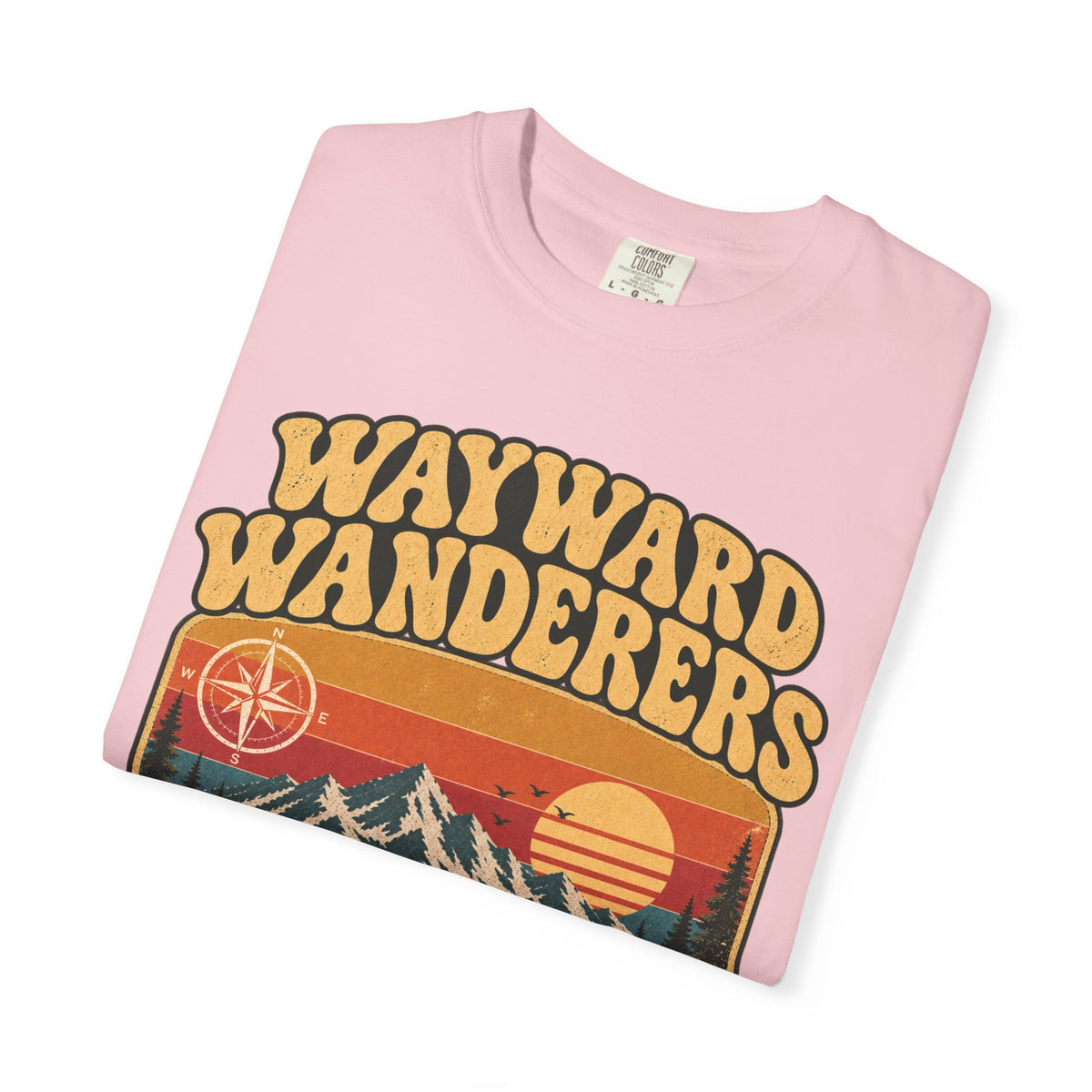 Wayward Wanderers Club T-Shirt — Vintage Outdoor Hiking Graphic Tee