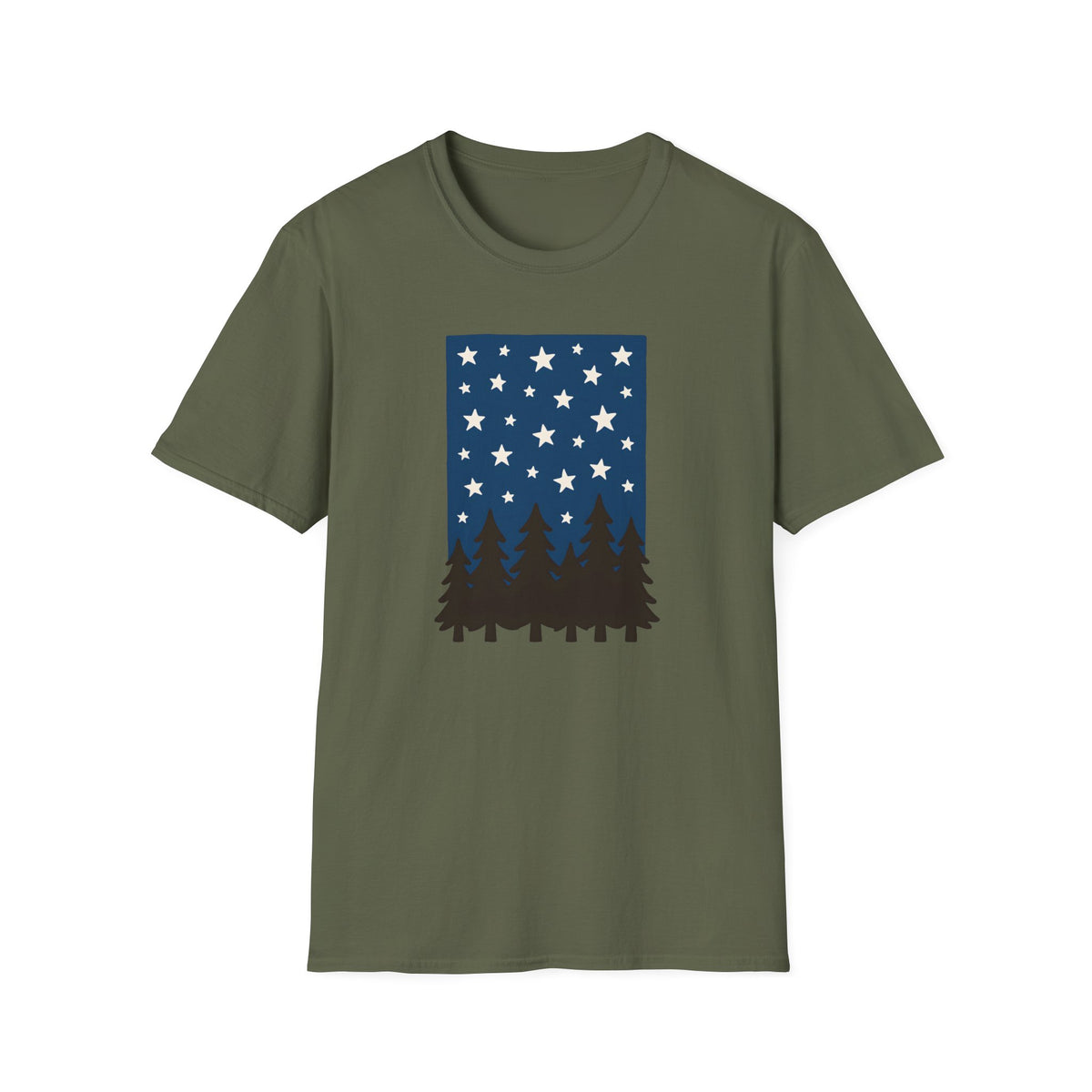 Starry Night Forest T-Shirt