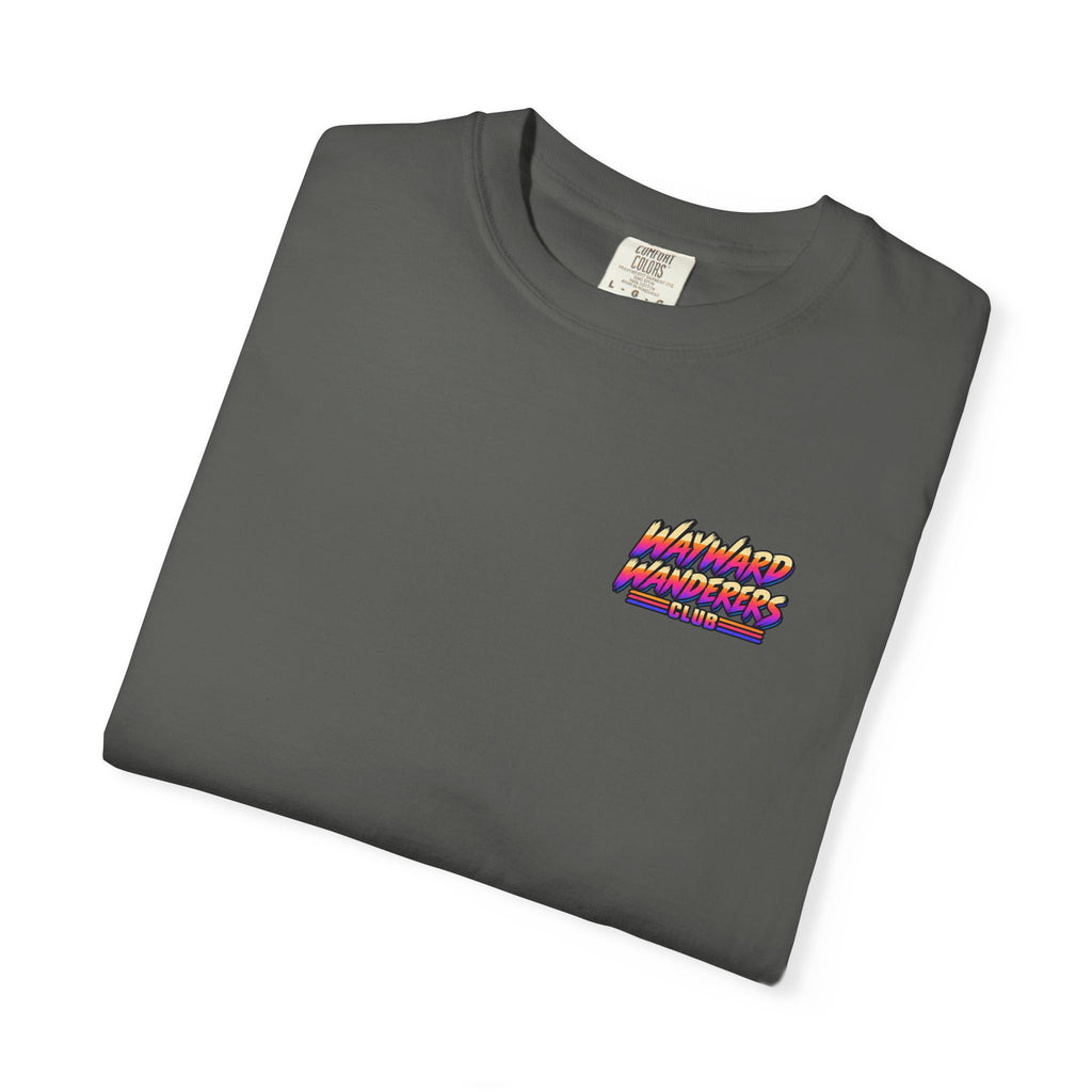 Trails After Dark 80s Hiking Graphic Tee | Comfort Colors 1717