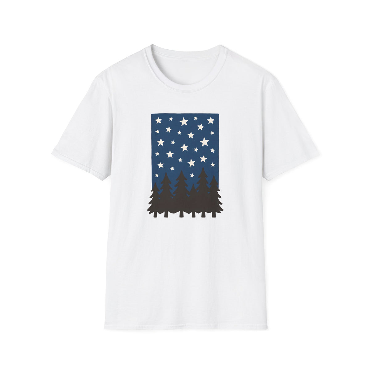 Starry Night Forest T-Shirt