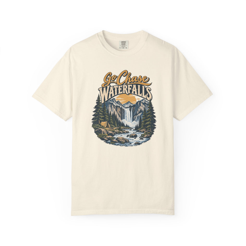Waterfall Adventure T-Shirt — "Go Chase Waterfalls" Graphic Tee