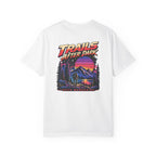 Trails After Dark 80s Hiking Graphic Tee | Comfort Colors 1717