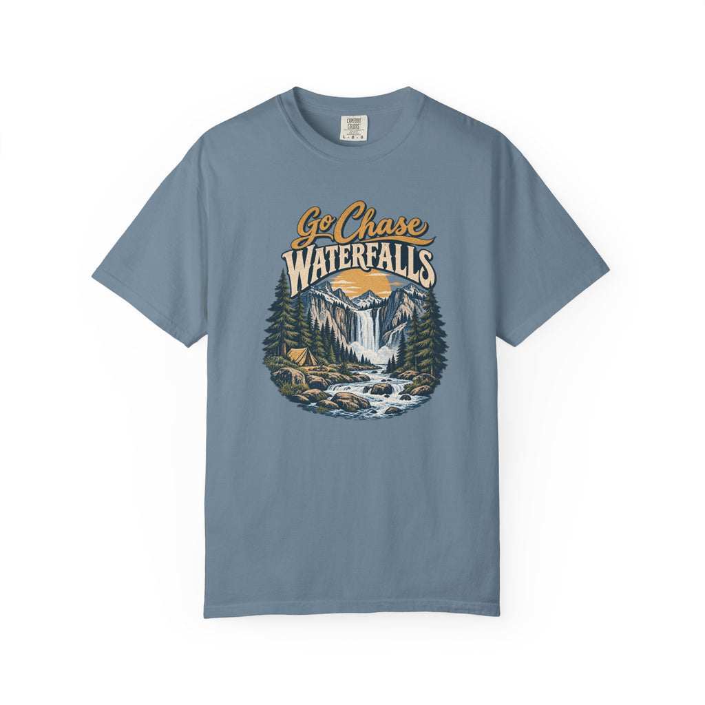 Waterfall Adventure T-Shirt — "Go Chase Waterfalls" Graphic Tee