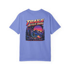 Trails After Dark 80s Hiking Graphic Tee | Comfort Colors 1717