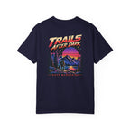 Trails After Dark 80s Hiking Graphic Tee | Comfort Colors 1717