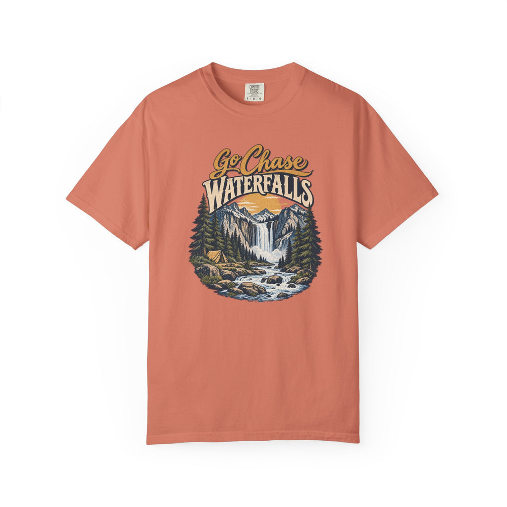 Waterfall Adventure T-Shirt — "Go Chase Waterfalls" Graphic Tee
