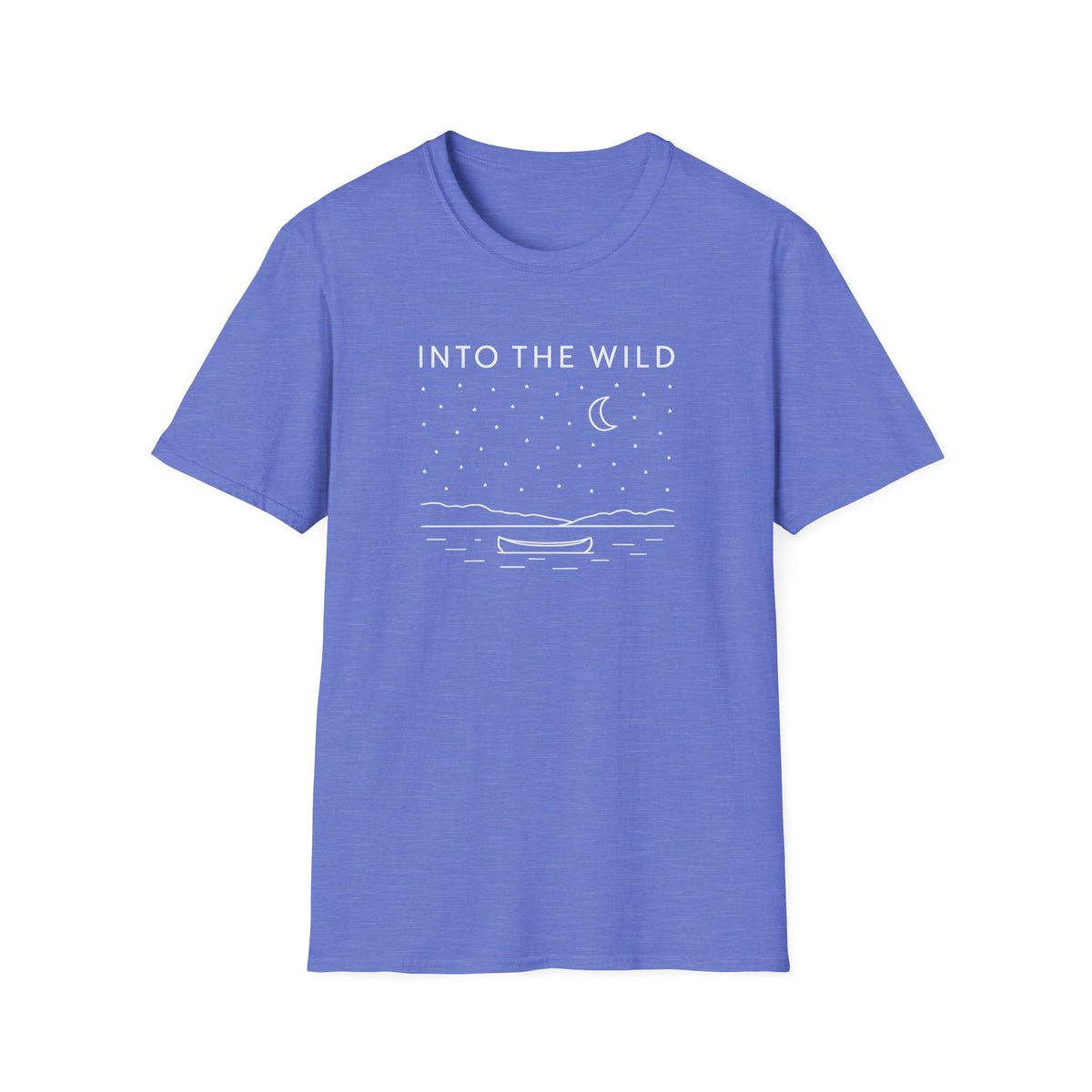 Moonlit Night Boat T-Shirt